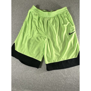 Nike Dri-FIT Basketball Shorts Men’s 2XL Volt Green Black Gym